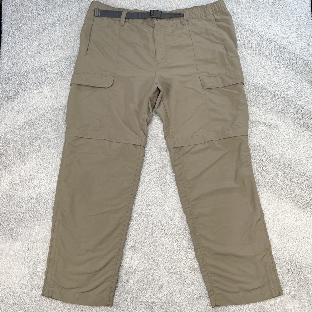 Men's Convertible Cargo Pants - Tan